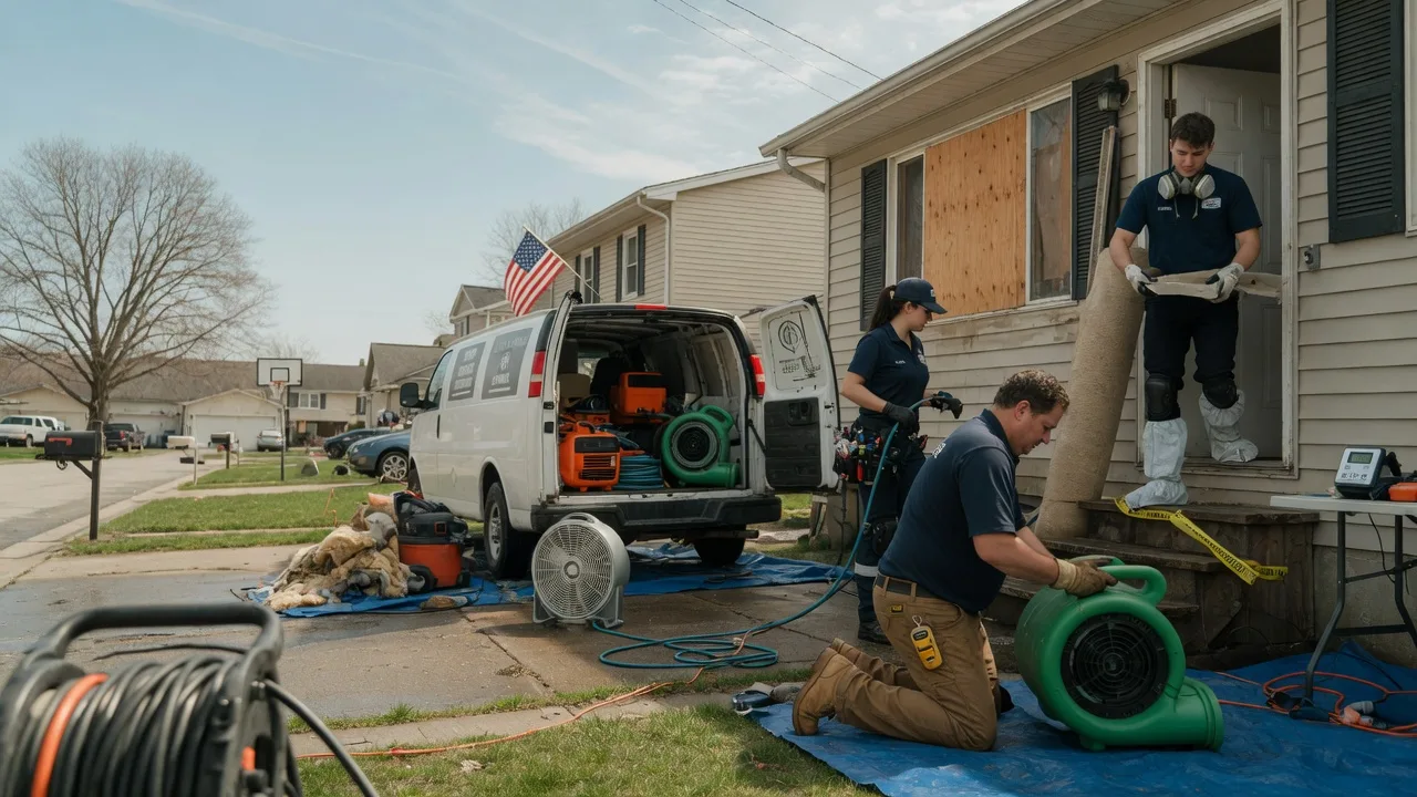 Water Damage Restoration in Fannin, TX near me